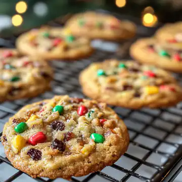 Easy Christmas Fruitcake Cookies Recipe taken with iphone 15 pro max --iw 2 --ar 4:5 --v 6.1 --raw