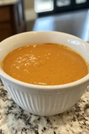 Easy Thai Peanut Sauce taken with iphone 15 pro max --iw 2 --ar 4:5 --v 6.1 --raw