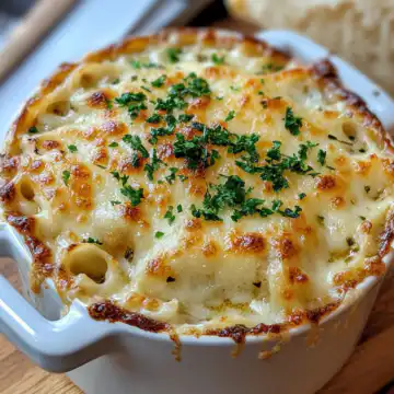 French Onion Soup Pasta taken with iphone 15 pro max --iw 2 --ar 4:5 --v 6.1 --raw