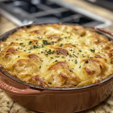French Style Chicken Casserole A La Normande taken with iphone 15 pro max --iw 2 --ar 4:5 --v 6.1 --raw