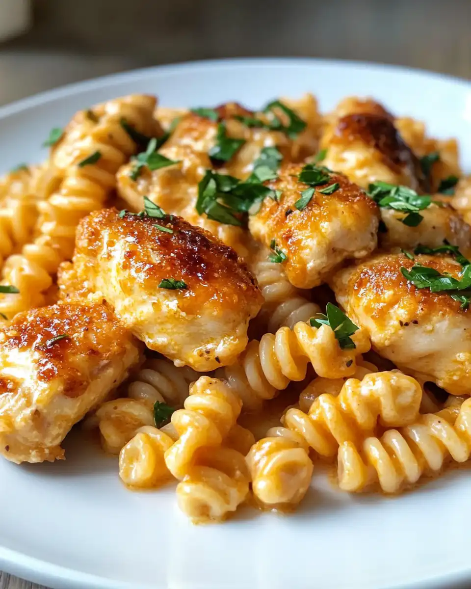 Ingredients for creamy garlic parmesan chicken pasta including chicken, cheese, and herbs