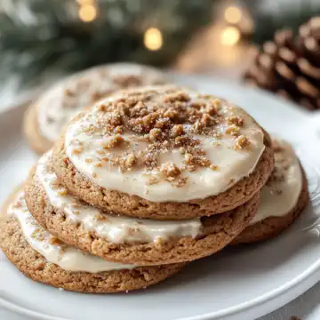 Gingerbread Cheesecake Cookies taken with iphone 15 pro max --iw 2 --ar 4:5 --v 6.1 --raw