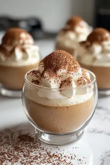 Gingerbread Latte Mousse Domes taken with iphone 15 pro max --iw 2 --ar 4:5 --v 6.1 --raw