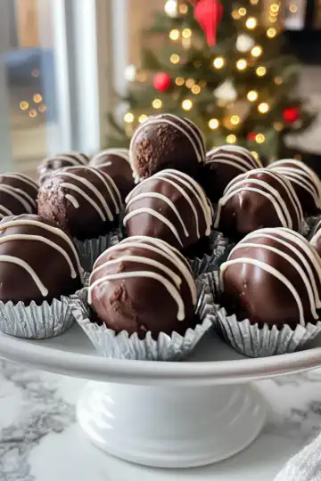 Gingerbread Truffles taken with iphone 15 pro max --iw 2 --ar 4:5 --v 6.1 --raw