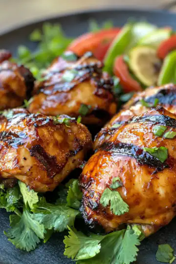 Grilled Vietnamese Chicken taken with iphone 15 pro max --iw 2 --ar 4:5 --v 6.1 --raw