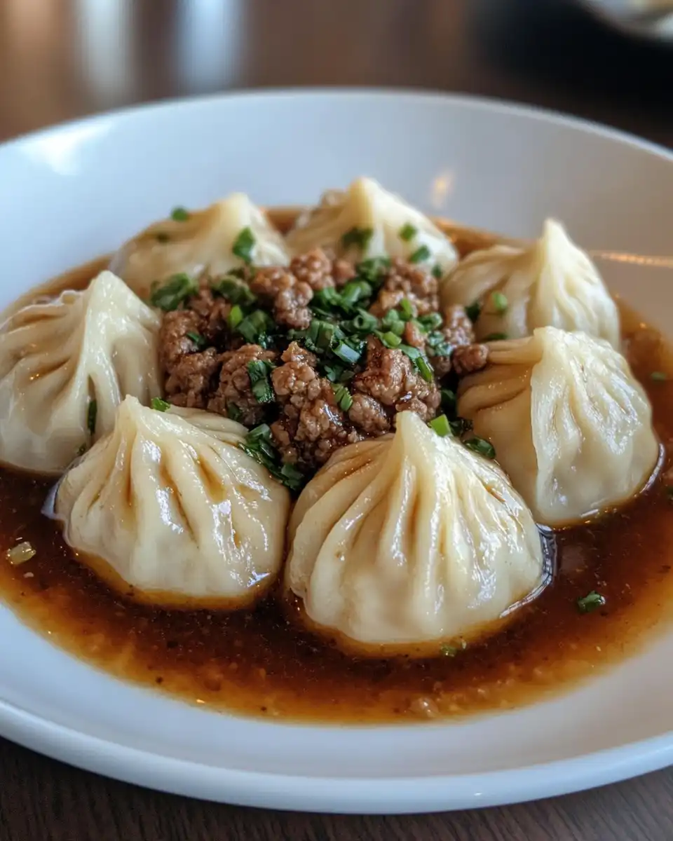 Ingredients for ground beef and dumplings recipe