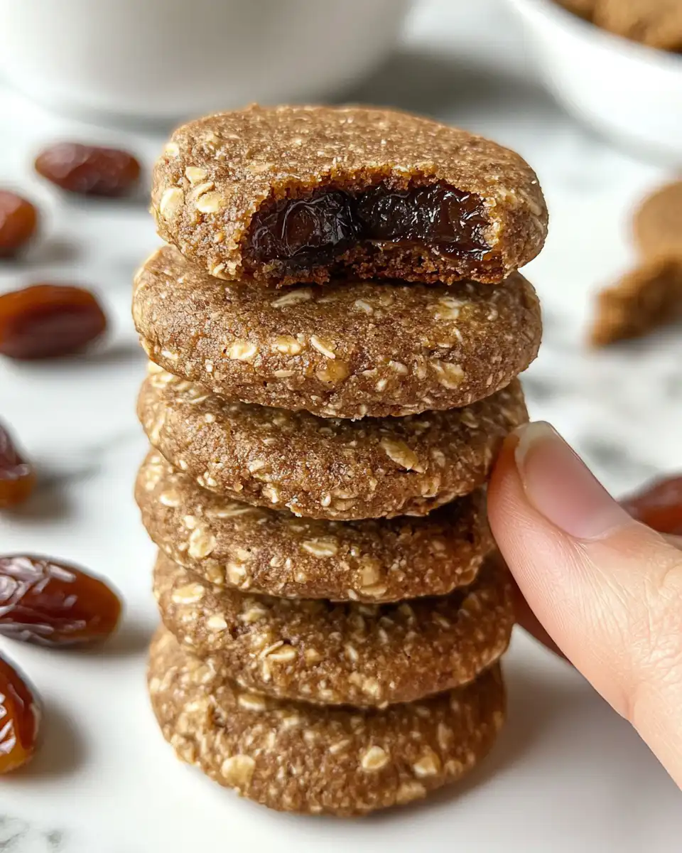 Food processor blending pitted dates into a thick paste