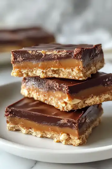 Healthy Twix Bars Gluten Free Homemade Recipe taken with iphone 15 pro max --iw 2 --ar 4:5 --v 6.1 --raw