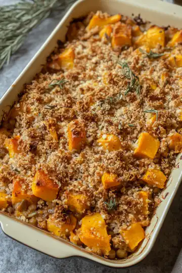 Homemade Butternut Squash Bake 26188 taken with iphone 15 pro max --iw 2 --ar 4:5 --v 6.1 --raw