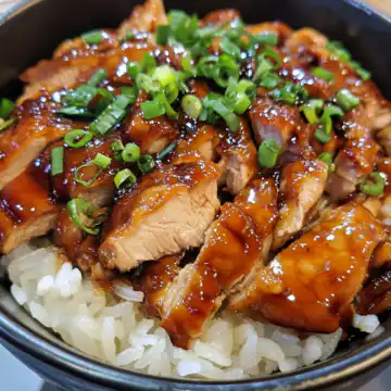 Honey Bbq Chicken Rice taken with iphone 15 pro max --iw 2 --ar 4:5 --v 6.1 --raw