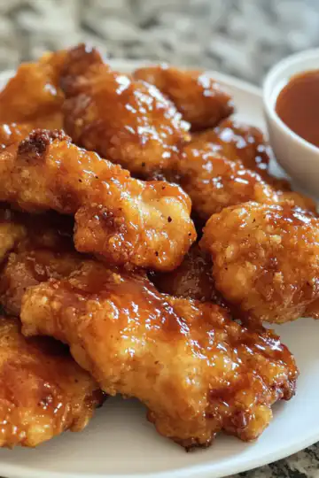 Hot Honey Chicken Cutlets taken with iphone 15 pro max --iw 2 --ar 4:5 --v 6.1 --raw