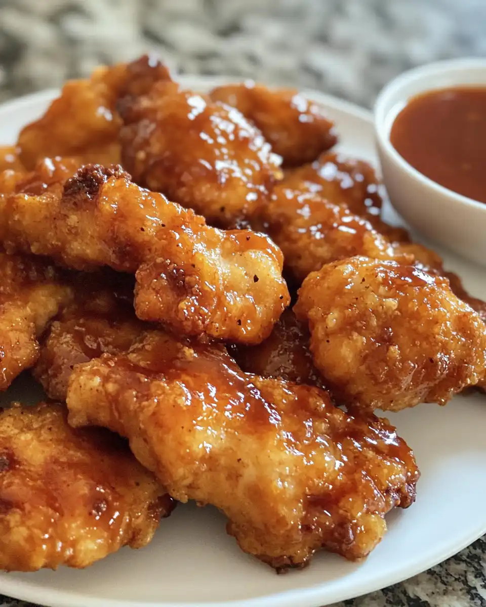 Pressure cooker steaming hot honey chicken cutlets fresh from kitchen