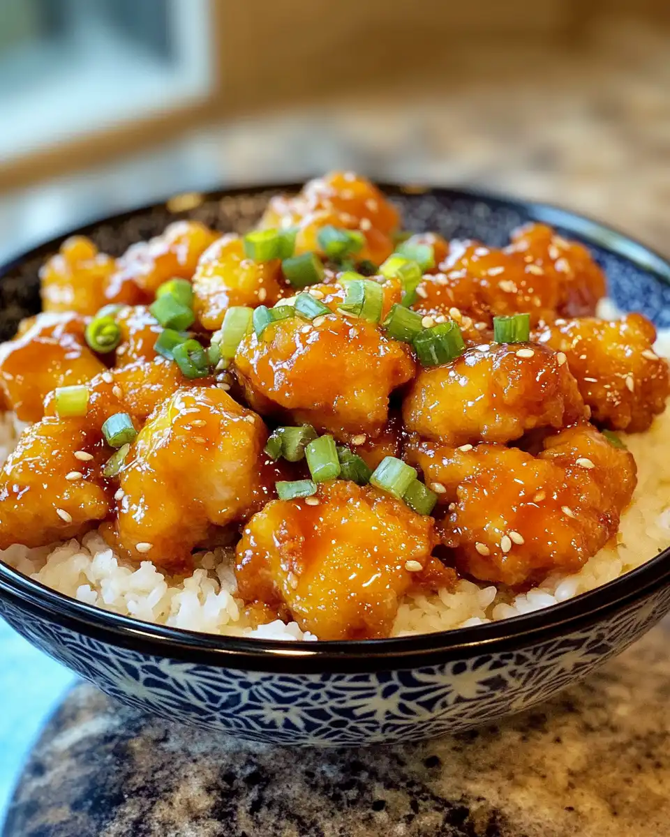 Ingredients for hot and spicy orange chicken