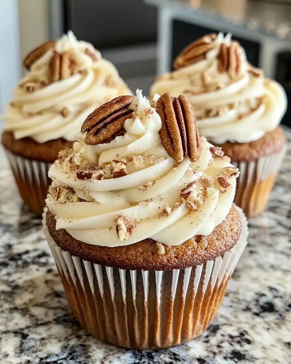 Mixing ingredients for banana cinnamon pecan cupcakes