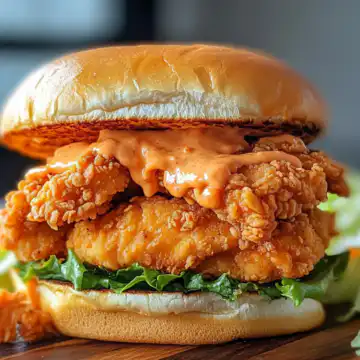 Irresistible Bang Bang Chicken Sandwich Recipe Flavorful Delight taken with iphone 15 pro max --iw 2 --ar 4:5 --v 6.1 --raw
