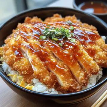 Irresistible Japanese Katsu Bowls With Tonkatsu Sauce taken with iphone 15 pro max --iw 2 --ar 4:5 --v 6.1 --raw