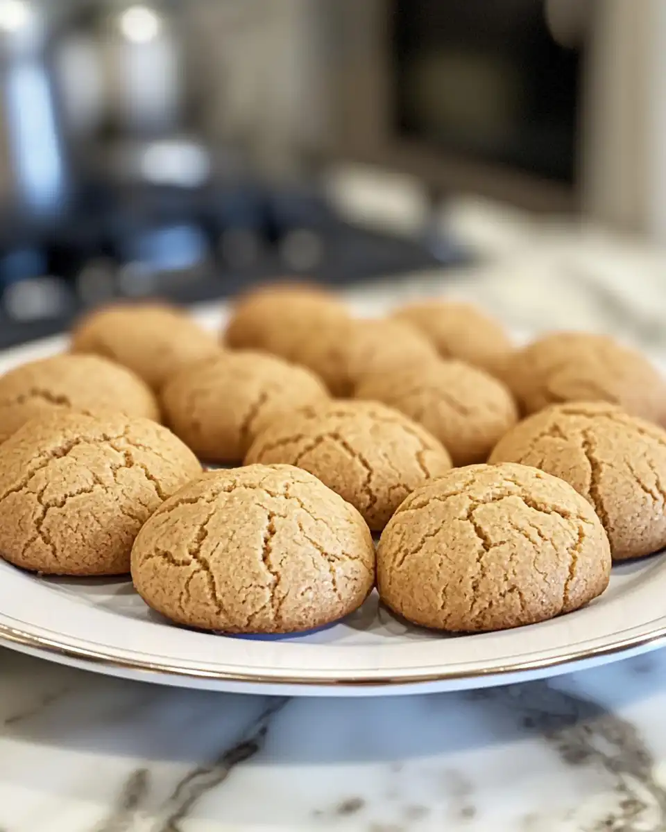 Freshly baked Italian honey cookies arranged on cooling rack