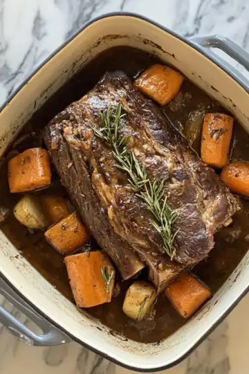 Italian Pot Roast Straccato taken with iphone 15 pro max --iw 2 --ar 4:5 --v 6.1 --raw