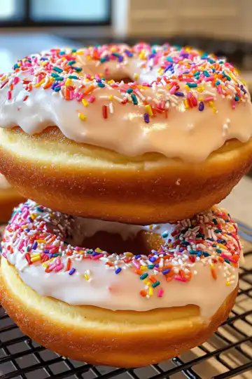 Korean Milk Cream Donut Recipe taken with iphone 15 pro max --iw 2 --ar 4:5 --v 6.1 --raw