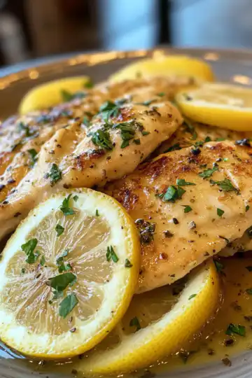 Lemon Chicken Romano taken with iphone 15 pro max --iw 2 --ar 4:5 --v 6.1 --raw