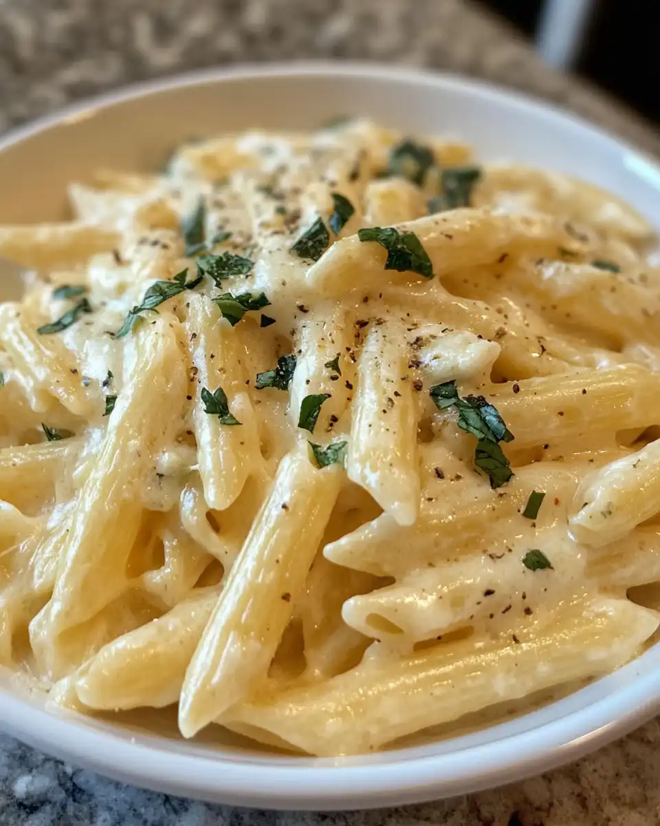 Steaming lemon pasta in pressure cooker releasing tempting aroma
