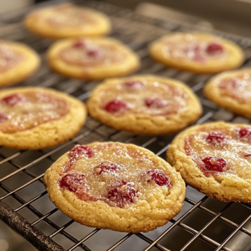 Lemon Raspberry Cookies taken with iphone 15 pro max --iw 2 --ar 4:5 --v 6.1 --raw