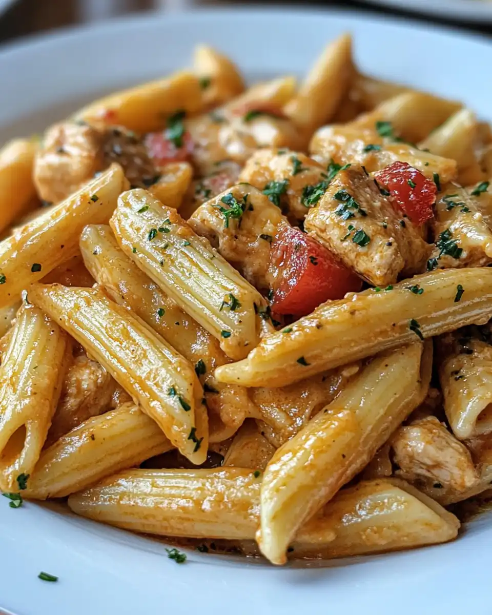 Ingredients prepared for Marry Me Chicken Pasta in bowls