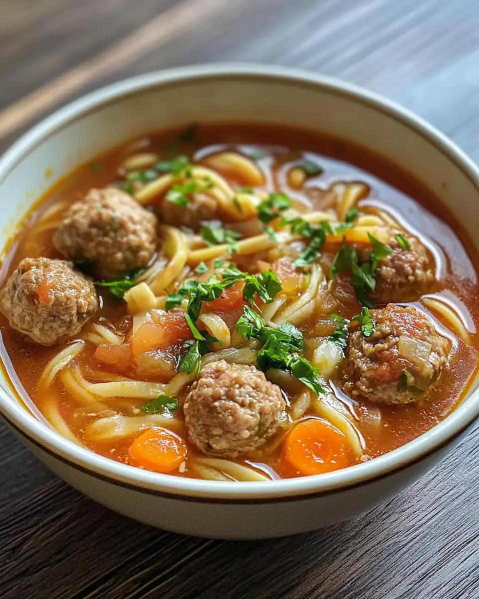 Baked meatballs on a parchment lined baking sheet