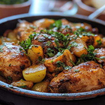 Moroccan Chicken taken with iphone 15 pro max --iw 2 --ar 4:5 --v 6.1 --raw