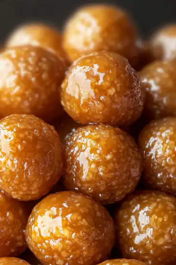 Mouthwatering Cherry Caramel Extract Balls So Delicious taken with iphone 15 pro max --iw 2 --ar 4:5 --v 6.1 --raw