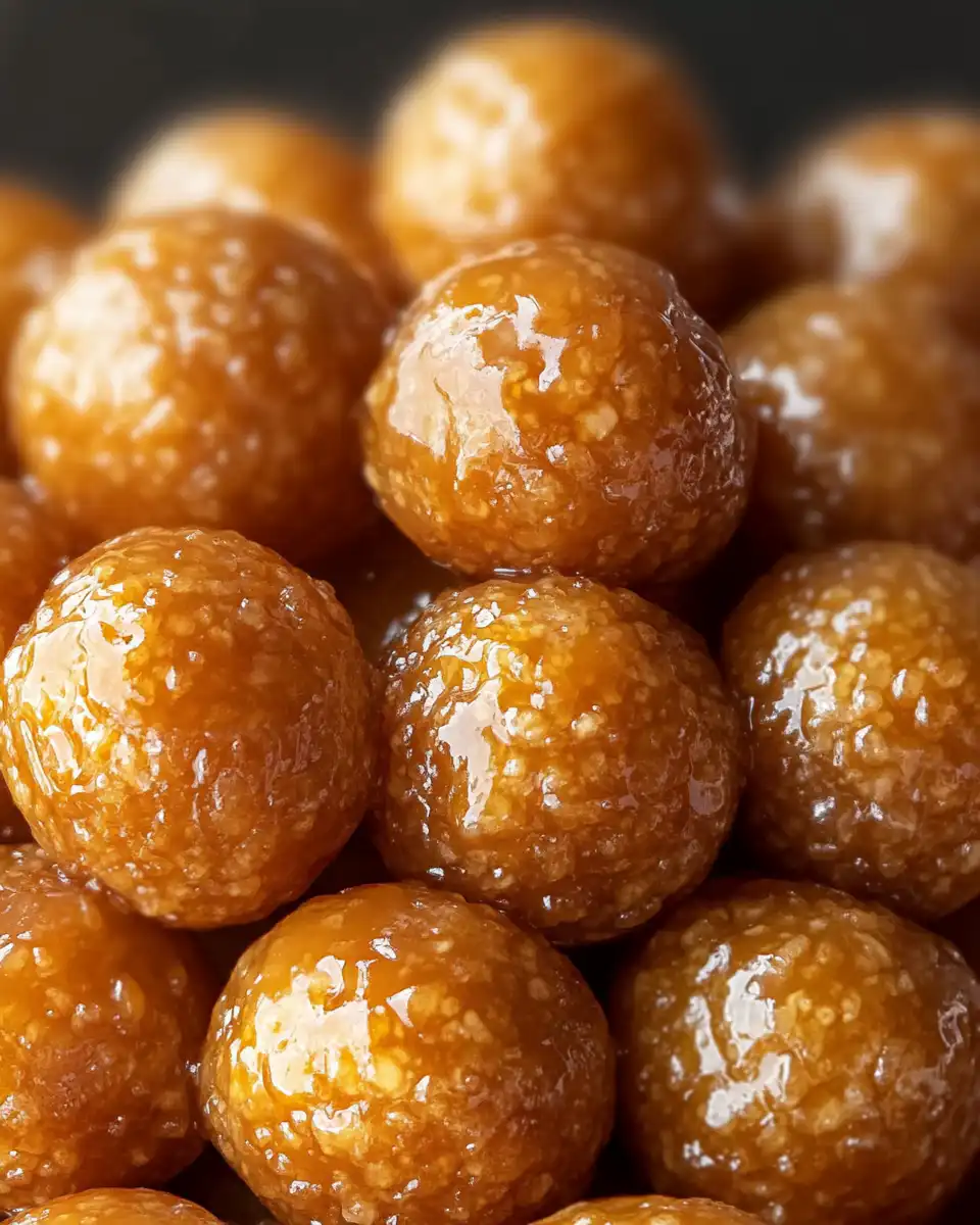 Pressure cooker filled with cherry caramel extract balls cooking and float valve rising