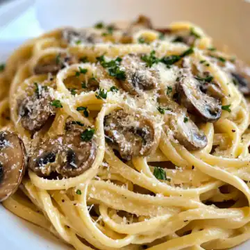 Mushroom Gruyere Pasta taken with iphone 15 pro max --iw 2 --ar 4:5 --v 6.1 --raw