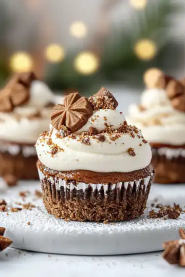 No Bake Gingerbread Cheesecake Cups Recipe taken with iphone 15 pro max --iw 2 --ar 4:5 --v 6.1 --raw