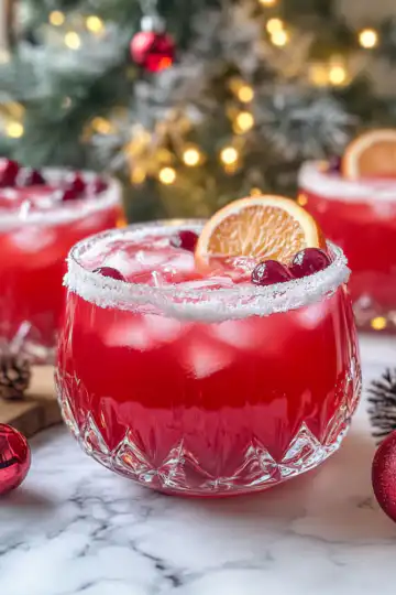 Non Alcoholic Christmas Punch taken with iphone 15 pro max --iw 2 --ar 4:5 --v 6.1 --raw