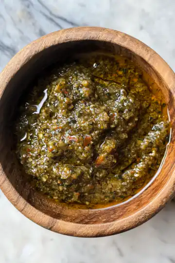 Olive Tapenade Recipe taken with iphone 15 pro max --iw 2 --ar 4:5 --v 6.1 --raw