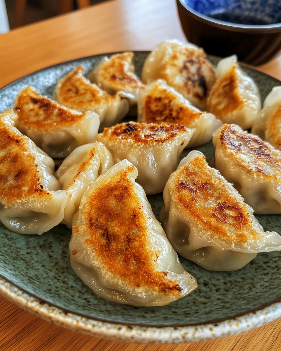 Ingredients for making pork and chive dumplings neatly arranged