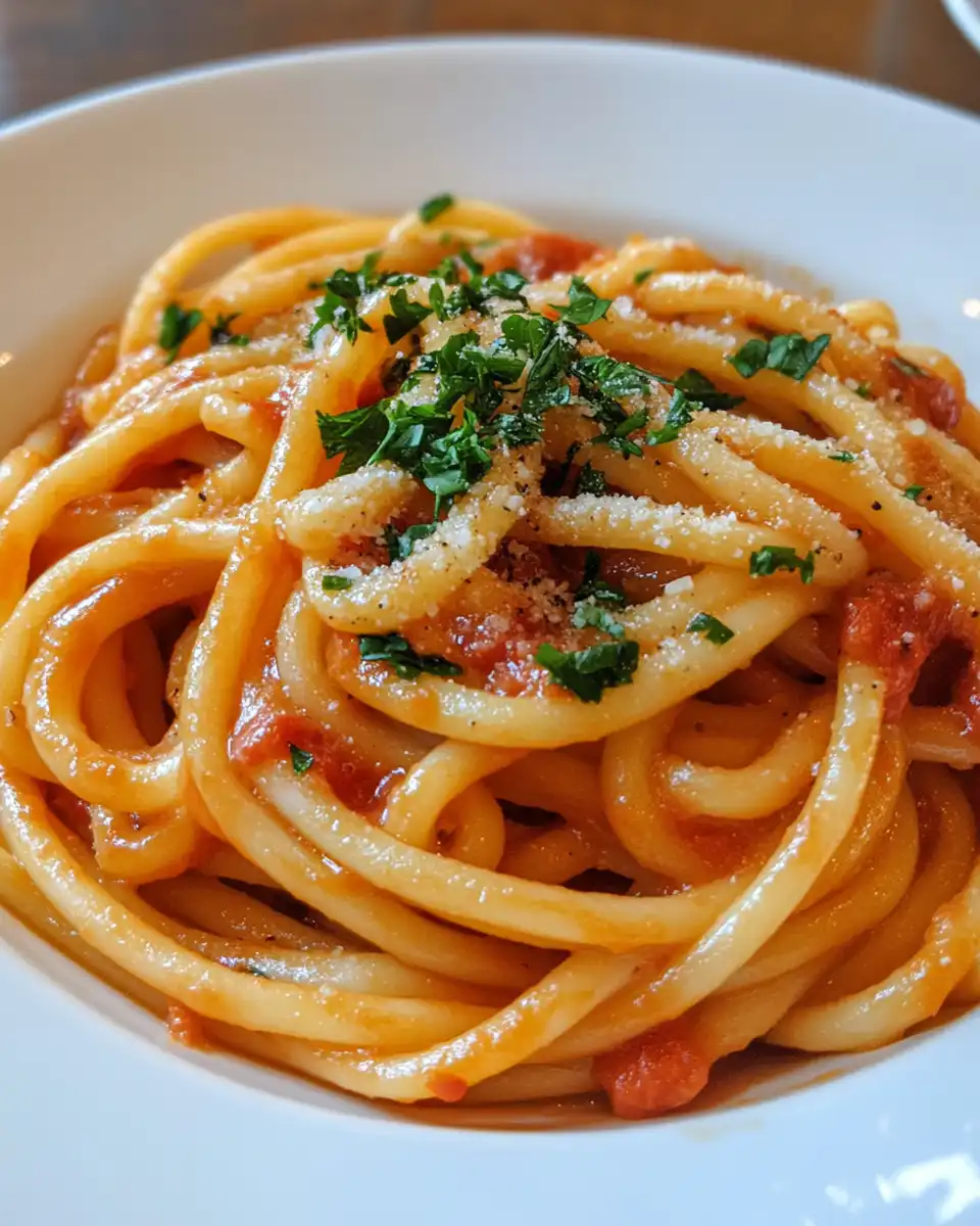 Fresh ingredients for pasta lined up before cooking in pressure cooker