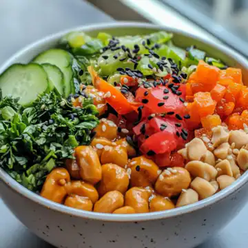 Peanut Buddha Bowl taken with iphone 15 pro max --iw 2 --ar 4:5 --v 6.1 --raw