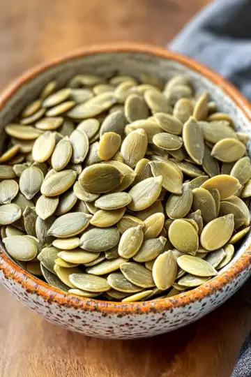 Pumpkin Seed Butter taken with iphone 15 pro max --iw 2 --ar 4:5 --v 6.1 --raw