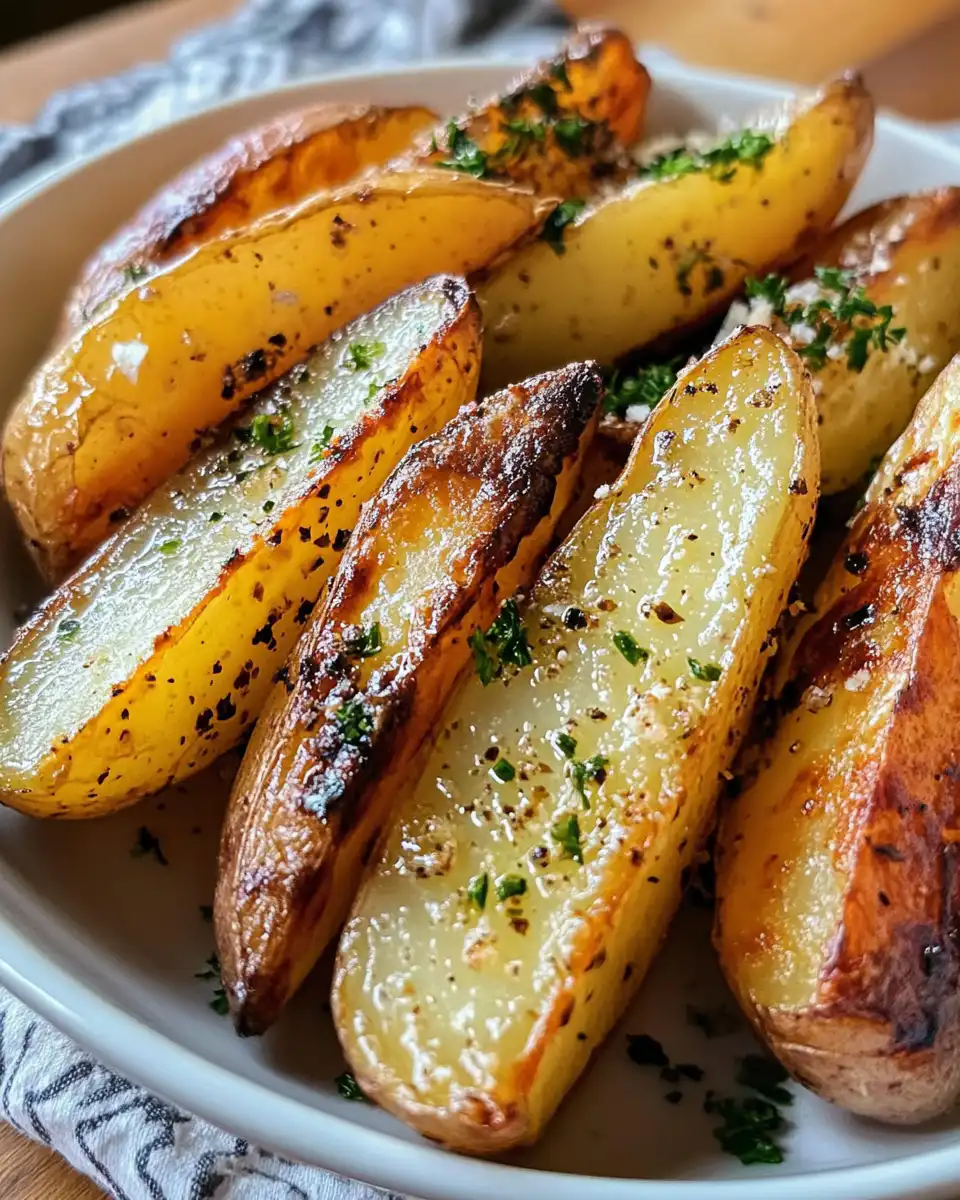 Ingredients for salt and vinegar broiled fingerling potatoes including olive oil and sea salt