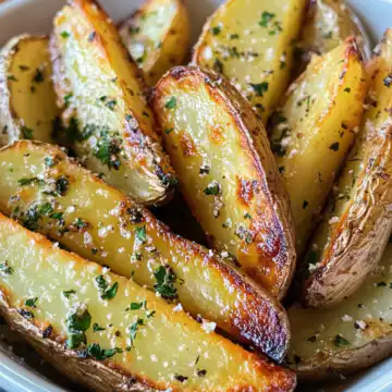 Salt And Vinegar Broiled Fingerling Potatoes taken with iphone 15 pro max --iw 2 --ar 4:5 --v 6.1 --raw