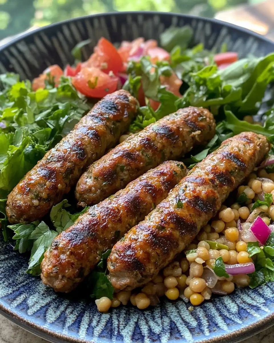 Sliced vegan sausages showing texture and ingredients