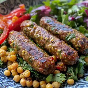 Savory Chickpea Lentil Sausage taken with iphone 15 pro max --iw 2 --ar 4:5 --v 6.1 --raw