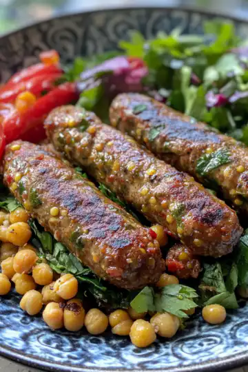 Savory Chickpea Lentil Sausage taken with iphone 15 pro max --iw 2 --ar 4:5 --v 6.1 --raw