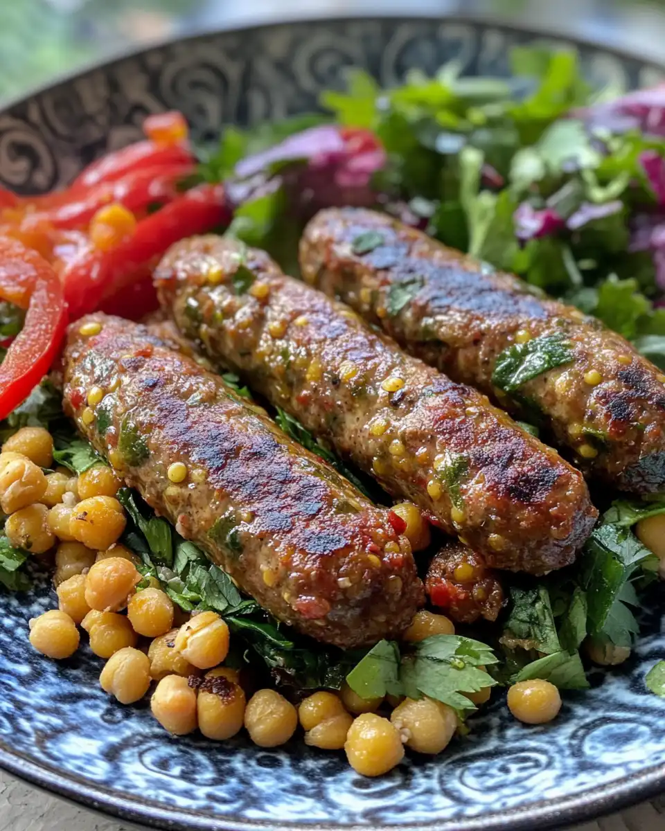 Vegan sausages shaped and ready before cooking in pressure cooker