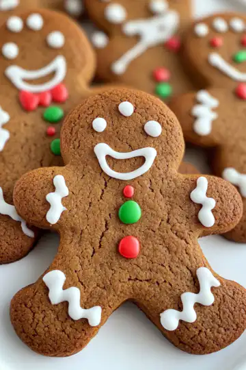 Soft Chewy Gingerbread Men Cookies taken with iphone 15 pro max --iw 2 --ar 4:5 --v 6.1 --raw