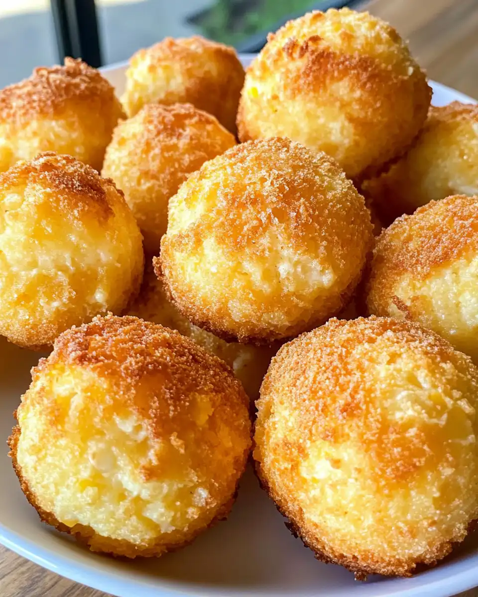 Golden honey butter cornbread poppers fresh from pressure cooker