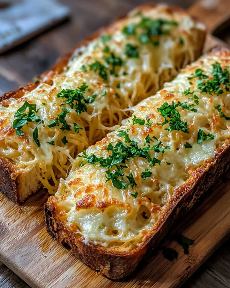 Plated spaghetti with creamy lemon parmesan sauce and crispy garlic bread crumbs on top