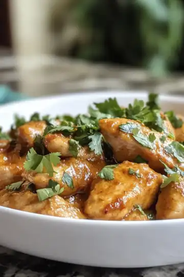 Spicy Brazilian Coconut Chicken An Incredible Ultimate Recipe taken with iphone 15 pro max --iw 2 --ar 4:5 --v 6.1 --raw