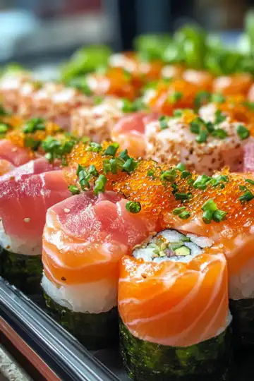Sushi Cups taken with iphone 15 pro max --iw 2 --ar 4:5 --v 6.1 --raw
